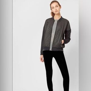Sweaty Betty Sublime Quilted Bomber Jacket Sz L